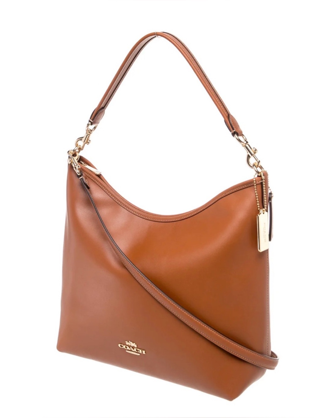 Coach Laurel Large Shoulder Bag.  Color Gold/Tan New no tag